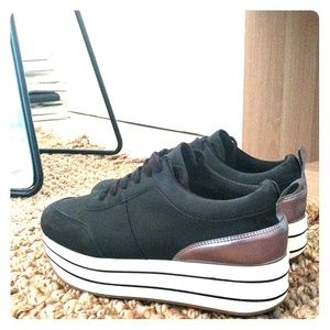 Zara platform sneakers